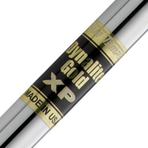 TRUE TEMPER DYNALITE GOLD XP R300/S300 4-SW .355 STEEL IRON SHAFTS